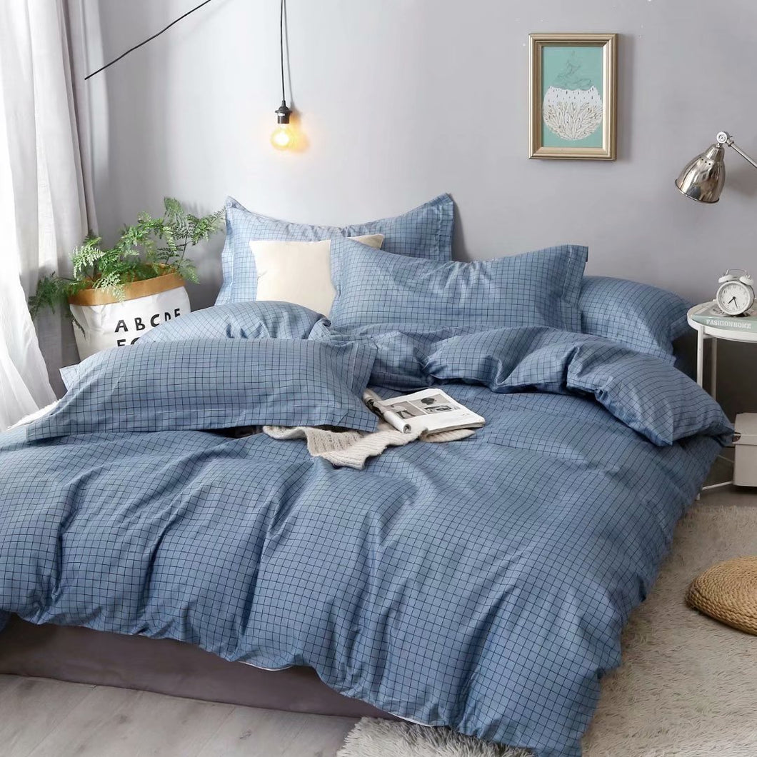 85GSM 100% Microfiber Ultra Soft Duvet Cover Set Geometric Pattern G2020019